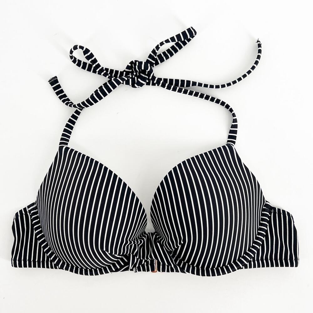 striped bikini top 34 B Shade & Shore